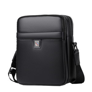 Cao cấp của người đàn ông da bò Crossbody Túi thực Top Layer da chính hãng dọc Vai Ba lô cho doanh nghiệp sử dụng bình thường - Product Image 1