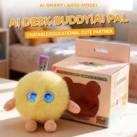 Jouet en peluche IA transfrontalier avec dialogue intelligent, poupée compagnon, pendentif de sac, compagnon de table, jouet créatif