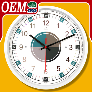 Grande <span class=keywords><strong>Orologio</strong></span> <span class=keywords><strong>da</strong></span> <span class=keywords><strong>Parete</strong></span> Educativo Moderno Silenzioso Senza Ticchettio <span class=keywords><strong>con</strong></span> <span class=keywords><strong>Numeri</strong></span> Bilingue per Aula Scolastica, Camera dei Bambini, Casa, Ufficio, Decorazione, Regalo - Product Image 1