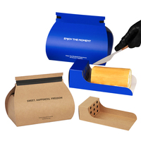 Boîte de pâtisserie de luxe SenAng, qualité alimentaire, avec logo personnalisé, emballage de gâteau, pelliculage mat, boîte rigide recyclable blanche pour petits gâteaux roulés