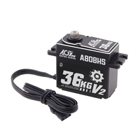Servo Digital Programable AGFRC A80BHS V2 79g de Alto Torque 0.071s con Engranajes Metálicos HV CNC y Motor Brushless para Coche RC