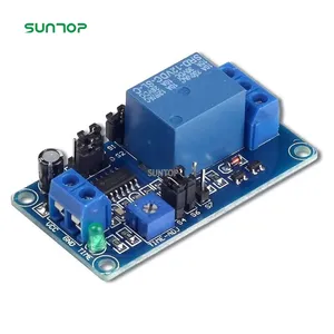 Relé de retardo de tiempo de 5V-30V, Control Industrial, experimento electrónico que para casa inteligente, tacógrafo, GPS