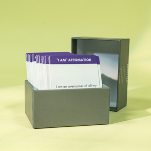 Cartes de questions personnalisables en papier d'art durable pour des conversations profondes et romantiques entre couples, jeu de communication pour soirée en amoureux - Product Image 2