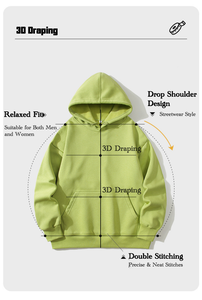 Sweat-shirts à capuche en polaire doux et chauds pour bébé, 500 g - Logo personnalisé unisexe pour les événements scolaires et les vêtements d'équipe - Product Image 6