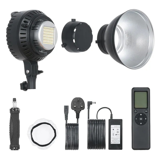 CL-60B Bi-Color 3200K~5600K 60W LED Video Light with Remote Control for Livestream Boadcasting