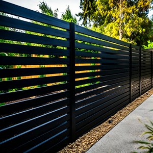 Paneles de Cerca de Privacidad de Aluminio con Recubrimiento de Polvo Negro Ecológico, Personalizados de Fábrica, para Cercas de Seguridad en Australia, Garantía de 10 Años - Product Image 6