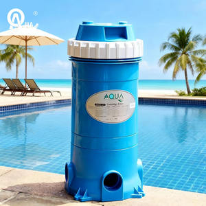 Filtro de Cartucho de Plástico Water Crown Modelo Inflable SG525-1200 para Cubiertas de Piscinas y Spas, 1 Año de Garantía, Altura de Escalera - Product Image 1