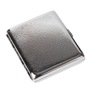 Bán Buôn Cổ Điển Sang Trọng Chết Đúc Kim Loại Thuốc Lá Trường Hợp Hộp Xách Tay Cổ Điển Giữ Giấy Với Logo In Cho Lưu Trữ - Product Image 4