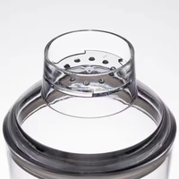 Tasse à secouer en plastique transparent de haute qualité avec échelle bulle thé glace Shaker tasse barre mesure secouant tasse grande capacité Shaker