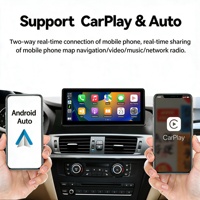 Radio para Auto con Android 14 para BMW X3 F25/X4 F26 NBT/CIC, 64GB, CarPlay Inalámbrico, Android Auto, Resolución 1920x720, Pantalla Antireflejo