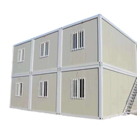Kit de conteneur détachable contemporain prêt à l'emploi pour maisons de villas modulaires avec isolation thermique Panneau sandwich en acier écologique