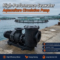 Pompe à haut débit pour système de support de vie marine, eau de mer, mariculture, aquarium, 20HP 25HP 3100 3300 L/min, longue durée de vie