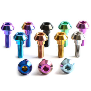 Tornillos de Rotor de Freno de Disco de Titanio TITST M6x20mm, Accesorios para Motocicleta, Tornillos Hexagonales Cónicos para Motor <span class=keywords><strong>Yamaha</strong></span> R1 R6 - Product Image 4