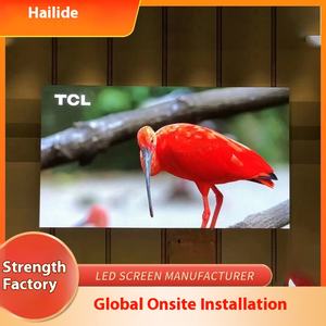 Светодиодный рекламный экран P1.25 для торговых центров, полноцветный настенный LED-дисплей для помещений - Product Image 3