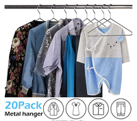Porte-manteau en acier inoxydable, cintre en métal pour vêtements, haute qualité, offre spéciale,