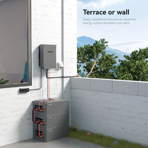 SUNORD Germany Балконная солнечная система 800 ватт маленькая на сетке Солнечная Балконная электростанция Balkonkraftwerk с аккумулятором LiFePO4 - Product Image 3