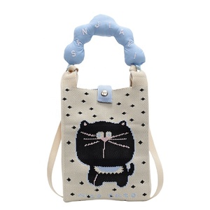 Mini Bolso Bandolera para Teléfono, Unisex, con Cierre de Cordón, Forma Cuadrada, Moderno y Versátil, de Poliéster, para Viajes Diarios, <span class=keywords><strong>Compras</strong></span> y Uso Cotidiano - Product Image 2