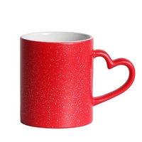 Tasse à couleur changeante avec Photo imprimée d'eau chaude, tasse de Sublimation à paillettes