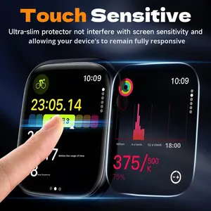 Compatible avec IWatch, <span class=keywords><strong>protection</strong></span> d'écran composite anti-poussière S9/8/<span class=keywords><strong>7</strong></span>/6/5/4/SE, film protecteur ultra instantané, boîte d'application - Product Image 3