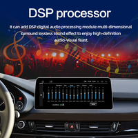 Reproductor Multimedia para Coche con Pantalla Táctil Android de 12.3 Pulgadas, Snapdragon 685 665, GPS, MP3, CarPlay, para BMW X5 F15/X6 F16, Unidad Principal
