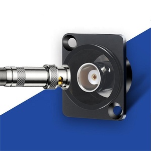 Conector BNC tipo SETO <span class=keywords><strong>D</strong></span>, Conector de montaje en Panel de pared de aleación de zinc, acoplador en línea, placa frontal, conector Keystone - Product Image 4