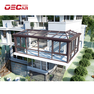 Invernadero Prefabricado Retráctil de Vidrio Verde Estándar Australiano para Piscina - Product Image 2