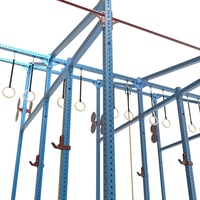 Cage d'alimentation multifonctionnelle CF Rack pour Crossfit Training Competition Bodybuilding Gym Equipment Fit Rig Power Station