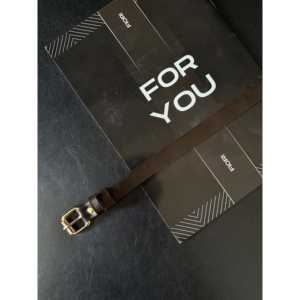 Cinturón Delgado para Mujer Fiori, Hebilla de Doble Punta, Cobre, Estilo Casual, Talla Estándar - Product Image 1