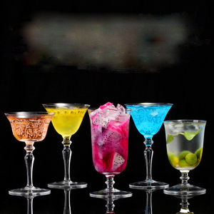 <span class=keywords><strong>Verre</strong></span> à cocktail classique, gros format, en fleur rôti, style singapour, pour un cocktail - Product Image 2