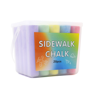 Groothandel 20 Stuks Jumbo Stoep Krijtkrijt Borstel Briefpapier Gekleurde Bakken Met Kunst Benodigdheden - Product Image 2