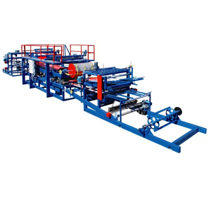 Ligne <span class=keywords><strong>de</strong></span> production <span class=keywords><strong>de</strong></span> panneaux sandwich en <span class=keywords><strong>laine</strong></span> minérale à grande vitesse (ou <span class=keywords><strong>laine</strong></span> <span class=keywords><strong>de</strong></span> roche)/<span class=keywords><strong>laine</strong></span> <span class=keywords><strong>de</strong></span> <span class=keywords><strong>verre</strong></span> - Product Image 1