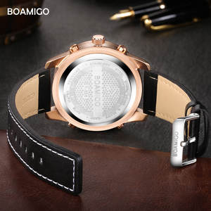 <span class=keywords><strong>BOAMIGO</strong></span>-<span class=keywords><strong>reloj</strong></span> deportivo de lujo para hombre, pulsera de cuarzo Digital, analógica, luminosa, LED - Product Image 5