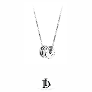 Collier élégant en cuivre plaqué or 18 carats <span class=keywords><strong>pour</strong></span> femme, vente en gros d'accessoires <span class=keywords><strong>de</strong></span> mode, collier écologique - Product Image 2
