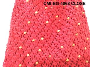 Sac à main en perles de jute naturel fait à la main pour femme élégante accessoire de mode polyvalent pour une utilisation en extérieur - Product Image 2