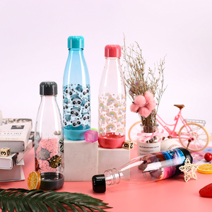 Plastic Water Plastic Cheap Customized Plastic Water Bottles Cheap Custom Logo Printed New Model Plastic Water Bottle Voss Soda Water Bottle Sports Outdoor Using 650ml