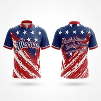 Chemises de bowling personnalisées sublimées Ligues et tournois de bowling Maillots de bowling
