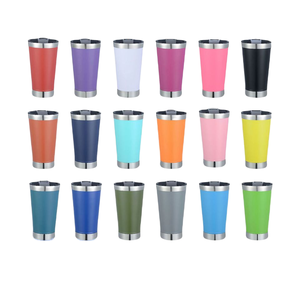 Vaso de Cerveza 2 en 1 Popular de Acero Inoxidable, 473 ml, Vaso Térmico de Doble Pared de Acero Inoxidable, Taza de Viaje con Abrebotellas - Product Image 1