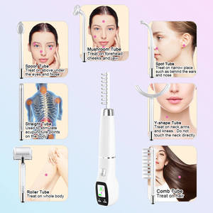 Nuevos productos de tendencia 2024 nueva máquina de salón de belleza de uso doméstico varita de terapia de cuidado de la piel de alta frecuencia portátil - Product Image 6