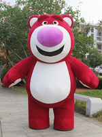 Costume de mascotte gonflable personnalisé pour adultes, costume de mascotte Care Bear pour mariage