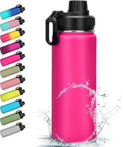 Sustainable Stainless Steel Vacuum Insulated <b>Thermos</b> Tumbler with <b>Tea</b> Infuser-Eco-Friendly Camping Sport Water Bottle - Product Image 1