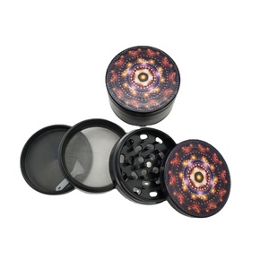 Molinillos de hierbas de aleación de Zinc con estampado UV para fumar fábrica al por mayor nuevos y convenientes para almacenamiento de tabaco accesorios en caja - Product Image 6