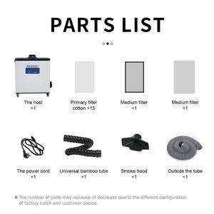 Système de Filtration de fumée transparent, universel, avec sortie, tuyau d'échappement pour soudage, fumée, Filtration de l'<span class=keywords><strong>air</strong></span> - Product Image 5