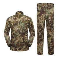 GAF Tactical Gear : Veste et Pantalon Tactiques Militaires Camouflage pour Hommes, Ensemble Uniforme