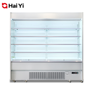ตู้แช่ตู้เย็นเชิงพาณิชย์พร้อมพัดลมควบคุมกลไกชั้นวางแบบปรับได้สำหรับใช้ในซูเปอร์มาร์เก็ต - Product Image 1