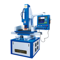 Machine de perçage à électroérosion à trous fins CNC haute vitesse DB703.30 HARS avec moteur de pompe et composants principaux PLC, état neuf