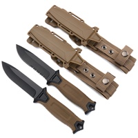 Explorer II Cuchillo de Bolsillo de Combate de Alta Calidad con Hoja y Mango de Acero Inoxidable, Borde Recto, Personalizable ODM/OEM, Industrial, DIY