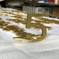 DakeSign Factory Wholesale Custom Stainless Steel Letter Sign IP65 Waterproof Corporate Project Car Outdoor Commercial Signboard