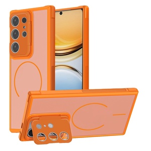 Coque de téléphone antichoc transparente en TPU et PC avec support magnétique pour appareil photo pour <span class=keywords><strong>iPhone</strong></span> 17 16 15 14 13 12 11 Pro Max - Product Image 1