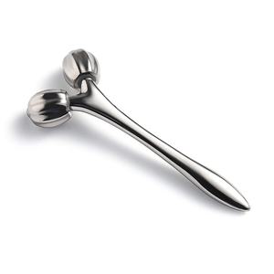 Metal Craft Two <b>Roller</b> Silver Color V Shape Muscle Massage <b>Tool</b> - Product Image 1