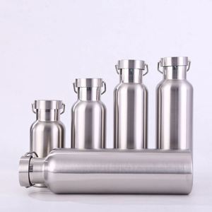 Portable New Large Mouth Sports <b>Water</b> <b>Bottle</b> for Cycling Insulated Temperature Display <b>Foldable</b> Design 6-12 Hours Thermal Steel - Product Image 1